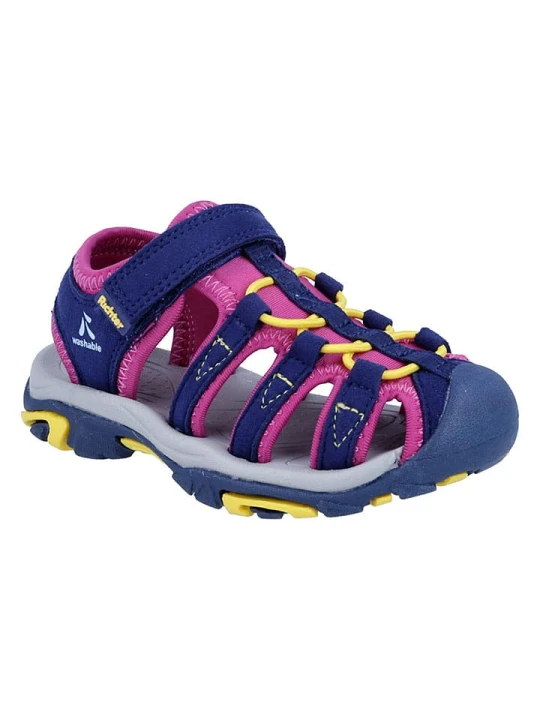 Zdjęcie produktu Richter Shoes Półsandały "Boulder" w kolorze granatowo-fioletowym rozmiar: 31