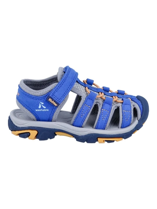 Zdjęcie produktu Richter Shoes Półsandały "Boulder" w kolorze niebieskim rozmiar: 40