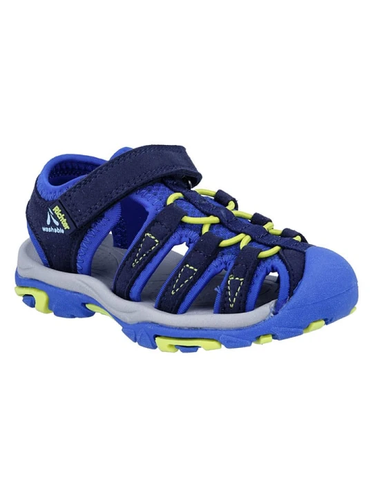 Zdjęcie produktu Richter Shoes Półsandały "Boulder" w kolorze niebieskim rozmiar: 29
