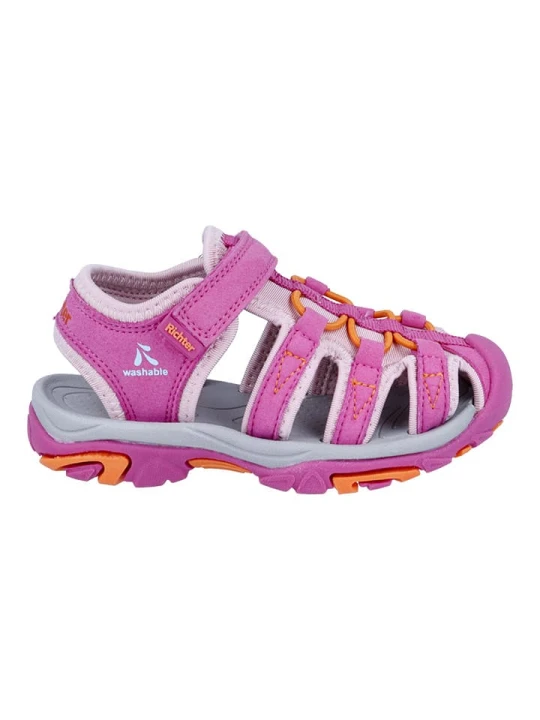 Zdjęcie produktu Richter Shoes Półsandały "Boulder" w kolorze różowym rozmiar: 38