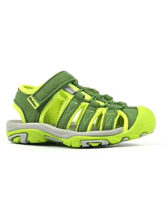 Zdjęcie produktu Richter Shoes Półsandały "Samba" w kolorze zielonym rozmiar: 29