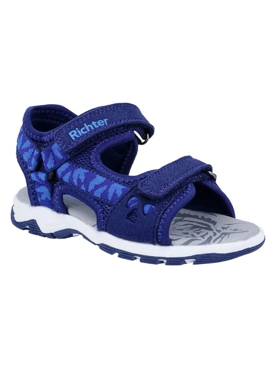 Zdjęcie produktu Richter Shoes Sandały "Leon" w kolorze niebieskim rozmiar: 25