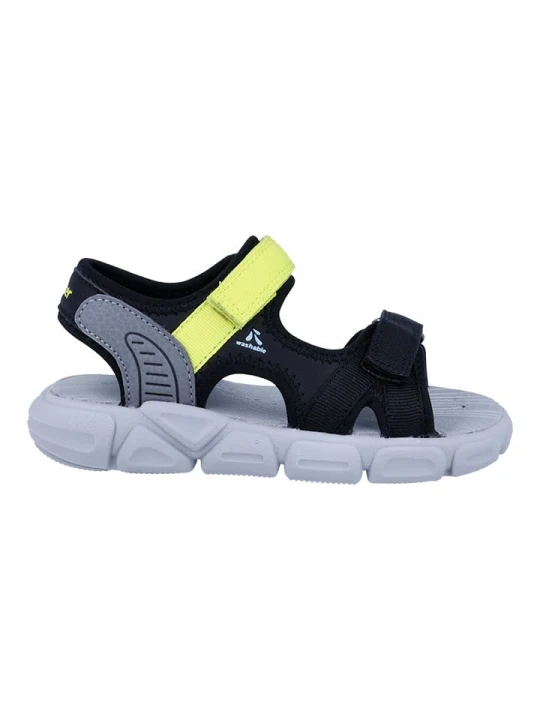 Zdjęcie produktu Richter Shoes Sandały "Terry" w kolorze czarno-żółtym rozmiar: 26