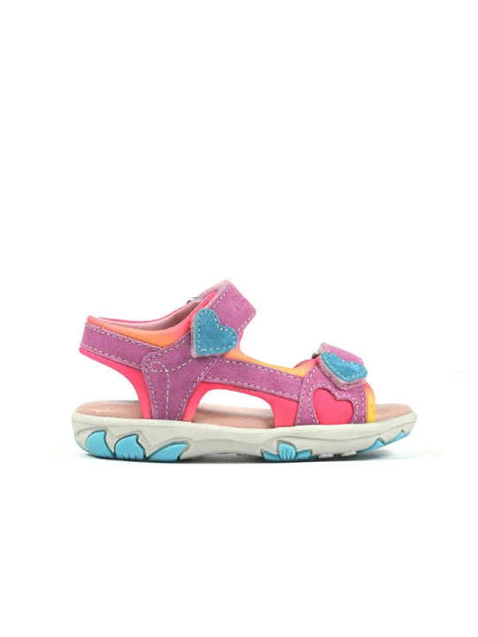 Zdjęcie produktu Richter Shoes Sandały w kolorze jasnoróżowym ze wzorem rozmiar: 27