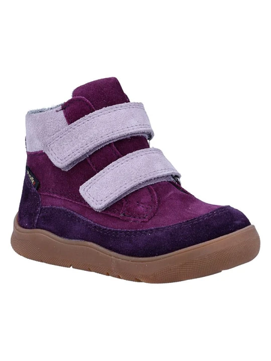 Zdjęcie produktu Richter Shoes Skórzane buty barefoot "Samy" w kolorze fioletowym rozmiar: 29