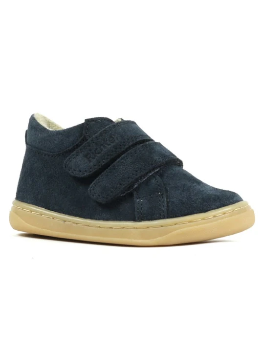 Zdjęcie produktu Richter Shoes Skórzane buty "Dash Mini" w kolorze granatowym do chodzenia na boso rozmiar: 25