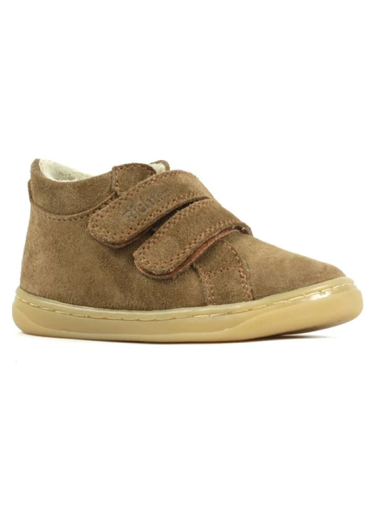 Zdjęcie produktu Richter Shoes Skórzane buty "Dash Mini" w kolorze jasnobrązowym do chodzenia na boso rozmiar: 26
