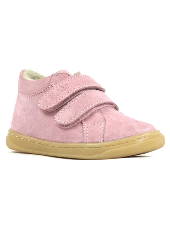Zdjęcie produktu Richter Shoes Skórzane buty "Dash Mini" w kolorze jasnoróżowym do chodzenia na boso rozmiar: 25