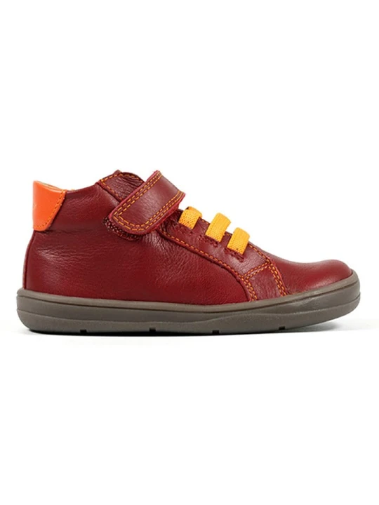 Zdjęcie produktu Richter Shoes Skórzane buty "Dash" w kolorze czerwonym do chodzenia na boso rozmiar: 32