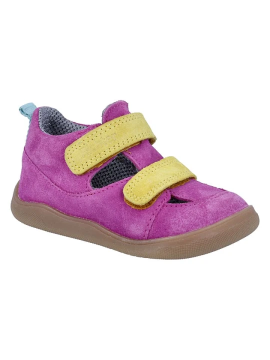 Zdjęcie produktu Richter Shoes Skórzane buty "Samy" w kolorze różowym do chodzenia na boso rozmiar: 20