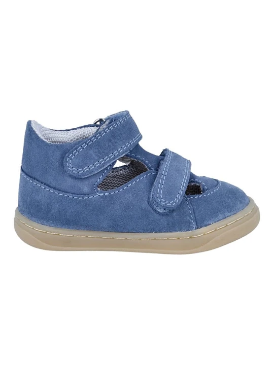 Zdjęcie produktu Richter Shoes Skórzane półsandały "Dash" w kolorze niebieskim rozmiar: 26