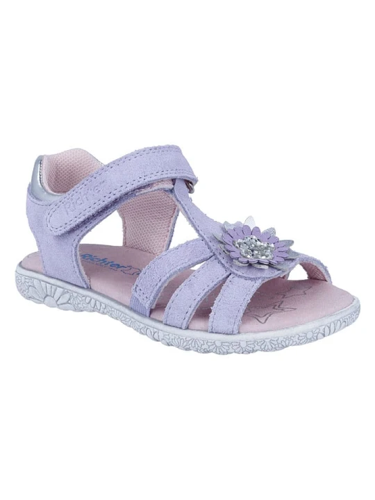 Zdjęcie produktu Richter Shoes Skórzane sandały "Sole" w kolorze fioletowym rozmiar: 33