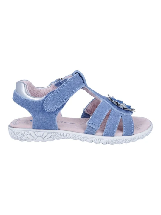 Zdjęcie produktu Richter Shoes Skórzane sandały "Sole" w kolorze niebieskim rozmiar: 26