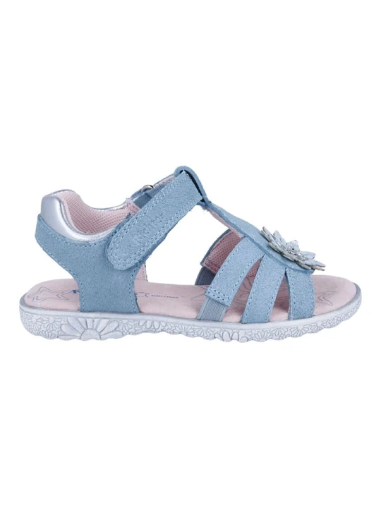 Zdjęcie produktu Richter Shoes Skórzane sandały "Sole" w kolorze niebieskim rozmiar: 30