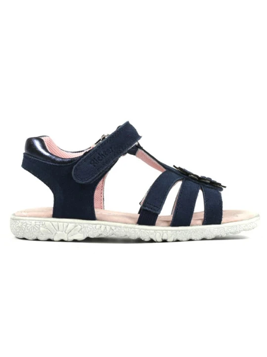 Zdjęcie produktu Richter Shoes Skórzane sandały w kolorze granatowym rozmiar: 28
