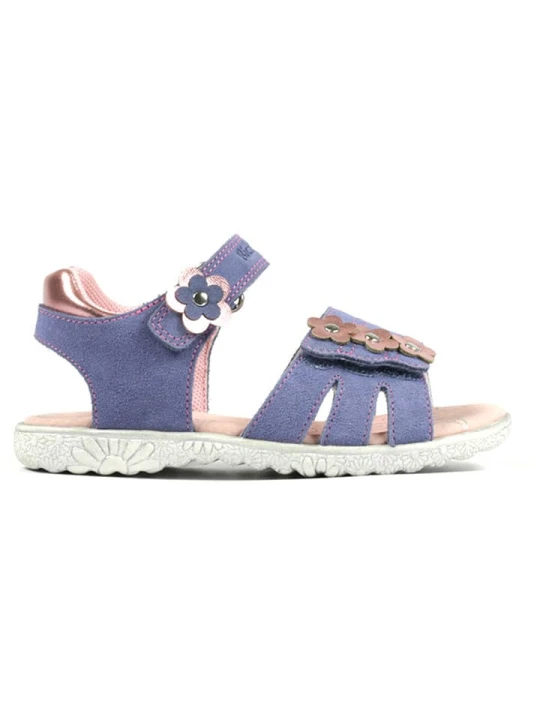 Zdjęcie produktu Richter Shoes Skórzane sandały w kolorze niebieskim rozmiar: 26