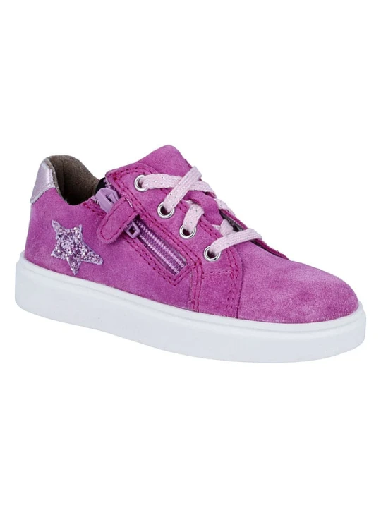 Zdjęcie produktu Richter Shoes Skórzane sneakersy "Flora" w kolorze fioletowym rozmiar: 25