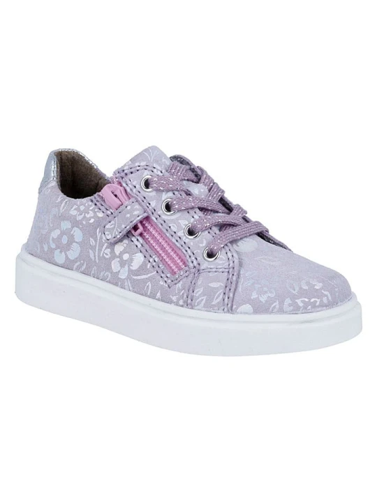 Zdjęcie produktu Richter Shoes Skórzane sneakersy "Flora" w kolorze fioletowym rozmiar: 27