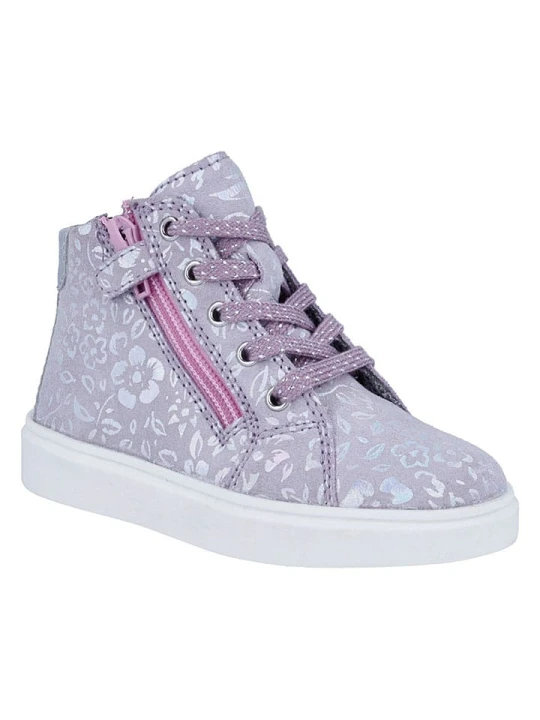 Zdjęcie produktu Richter Shoes Skórzane sneakersy "Flora" w kolorze fioletowym rozmiar: 30