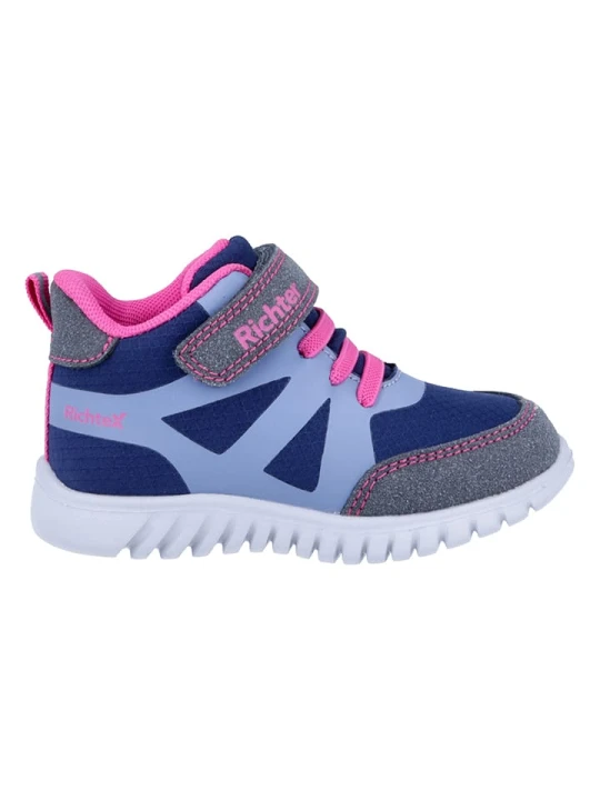 Zdjęcie produktu Richter Shoes Sneakersy "Wallaby" w kolorze granatowo-niebiesko-różowym rozmiar: 33