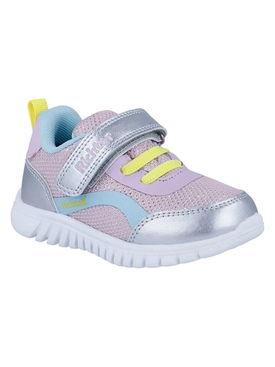 Zdjęcie produktu Richter Shoes Sneakersy "Wallaby" w kolorze srebrno-jasnoróżowym rozmiar: 30