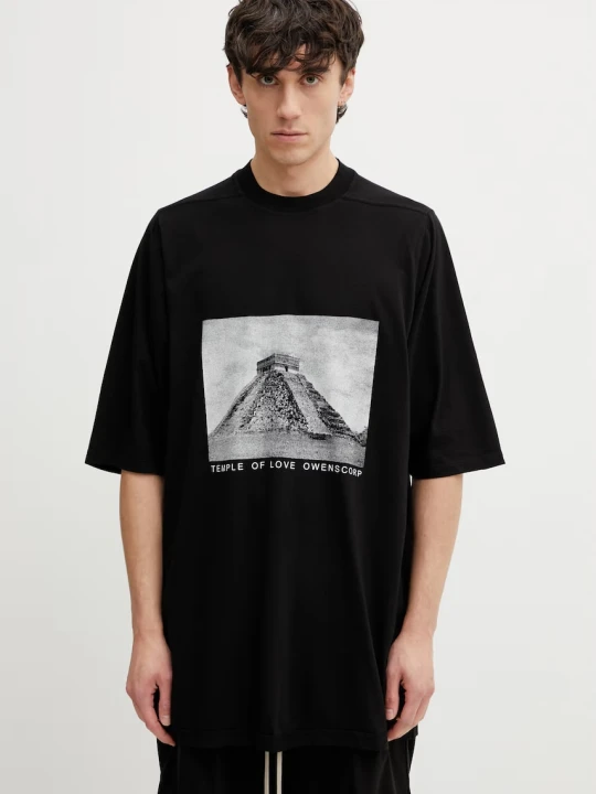Zdjęcie produktu Rick Owens DRKSHDW Jumbo t-shirt bawełniany męski