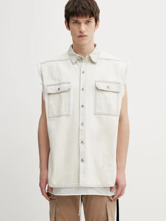 Zdjęcie produktu Rick Owens DRKSHDW kamizelka jeansowa Tommy Jumbo