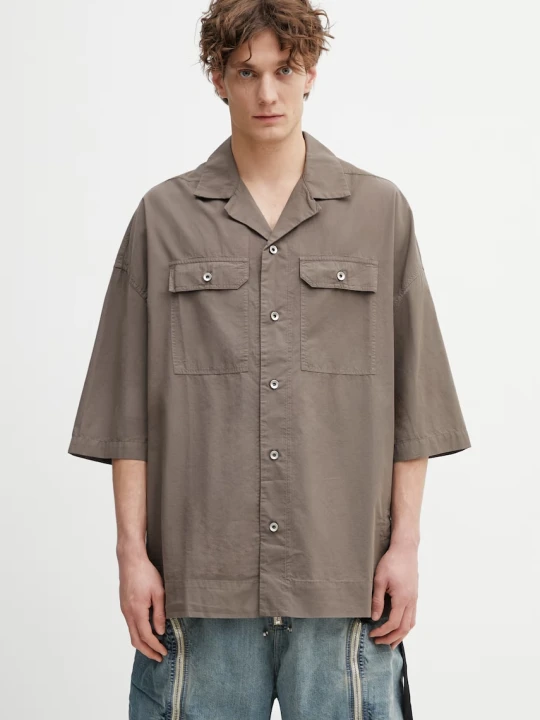 Zdjęcie produktu Rick Owens DRKSHDW Magnum Tommy koszula safari bawełniana męska