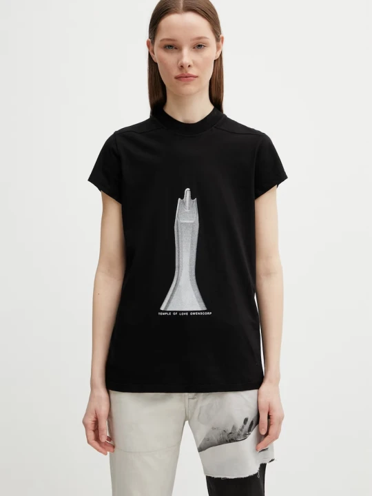 Zdjęcie produktu Rick Owens DRKSHDW Small Level t-shirt bawełniany damski