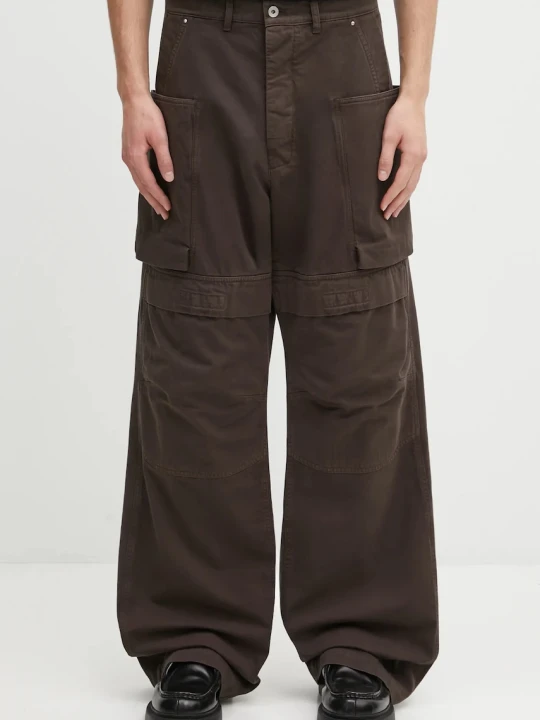 Zdjęcie produktu Rick Owens DRKSHDW spodnie bawełniane Stefan Cargo