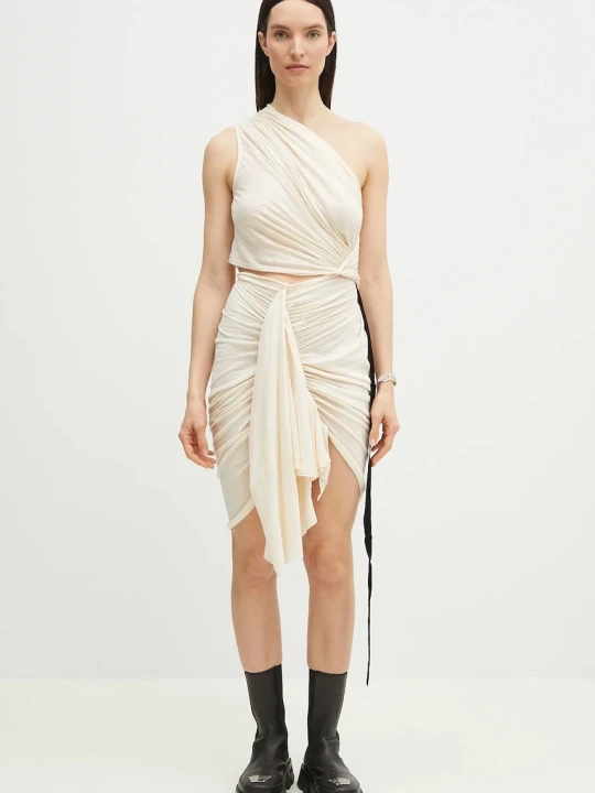 Zdjęcie produktu Rick Owens DRKSHDW sukienka bawełniana Fog