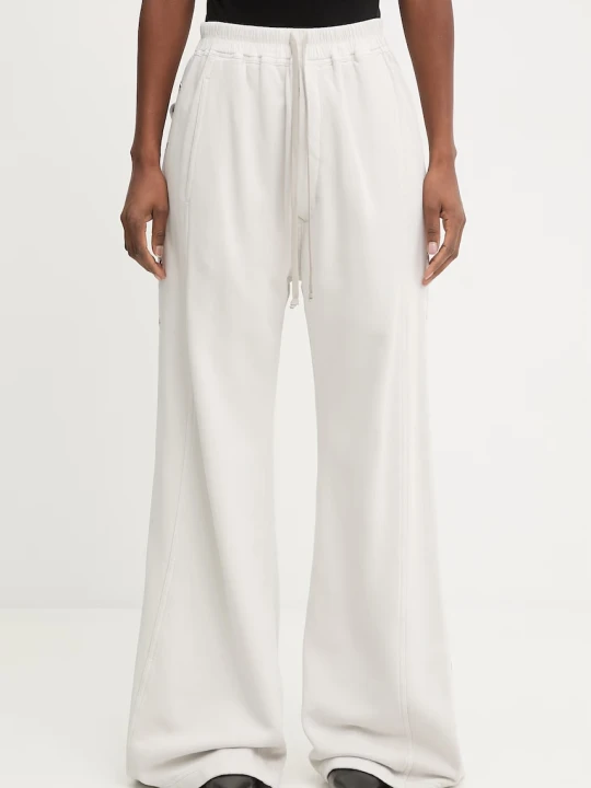 Zdjęcie produktu Rick Owens DRKSHDW Wide Pusher spodnie dresowe bawełniane damskie
