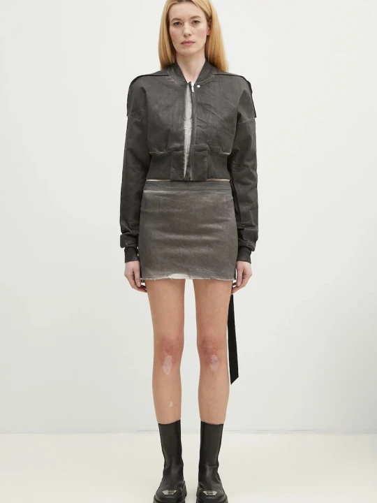 Zdjęcie produktu Rick Owens DRKSHDW Rick Owens kurtka bomber Flight Jacket Cropped