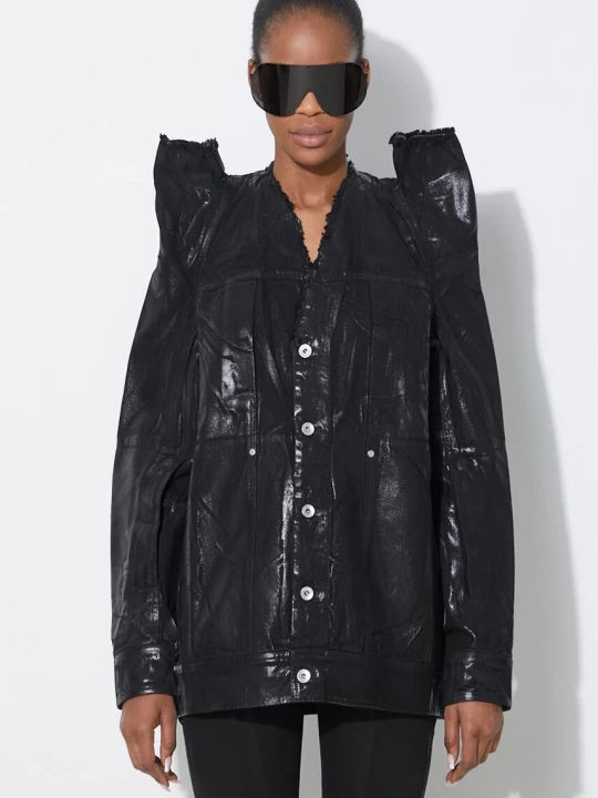 Zdjęcie produktu Rick Owens DRKSHDW Rick Owens kurtka jeansowa Denim Jacket Tec Worker