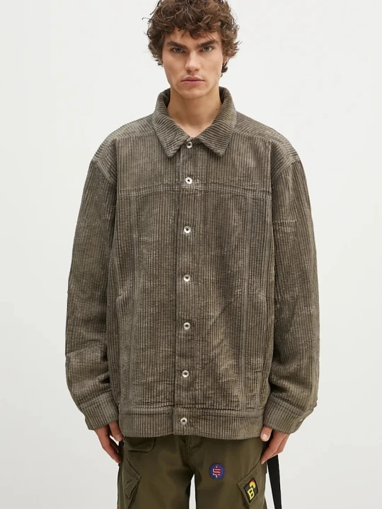 Zdjęcie produktu Rick Owens DRKSHDW Rick Owens kurtka sztruksowa Jumbo Worker