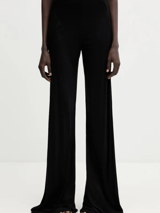 Zdjęcie produktu Rick Owens Lilies Bias spodnie damskie z wiskozy