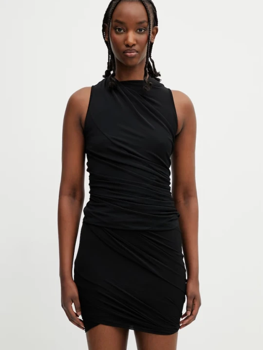 Zdjęcie produktu Rick Owens Lilies bluzka damska z wiskozą Luna czarny