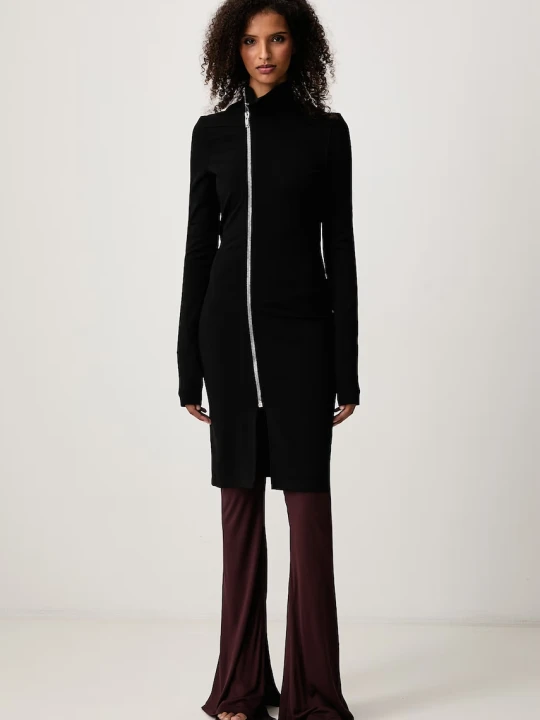 Zdjęcie produktu Rick Owens Lilies Gary płaszcz z wiskozą damski