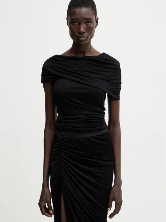 Zdjęcie produktu Rick Owens Lilies Lola bluzka na ramiączkach damska z wiskozy gładka