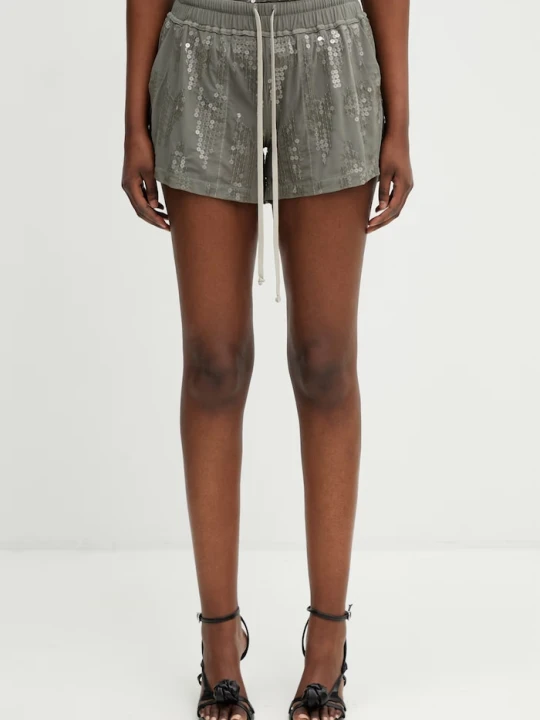 Zdjęcie produktu Rick Owens Lilies szorty damskie zielony