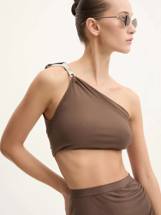 Zdjęcie produktu Rick Owens Lilies top brązowy