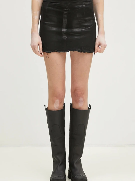Zdjęcie produktu Rick Owens DRKSHDW Rick Owens spódnica bawełniana Mini