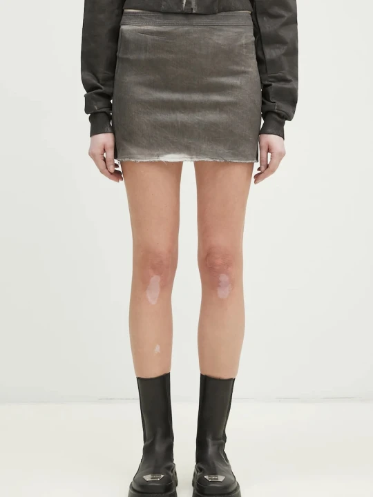 Zdjęcie produktu Rick Owens DRKSHDW Rick Owens spódnica bawełniana Mini