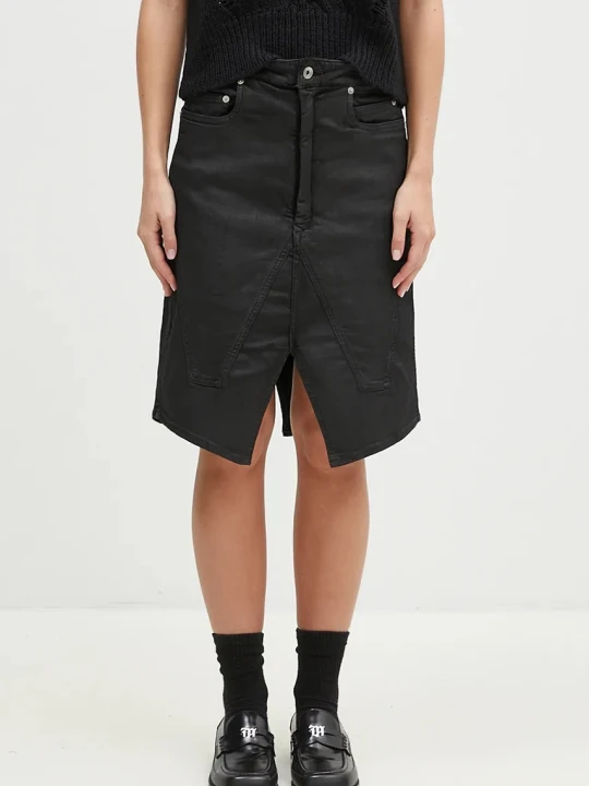 Zdjęcie produktu Rick Owens DRKSHDW Rick Owens spódnica jeansowa Slivered Skirt