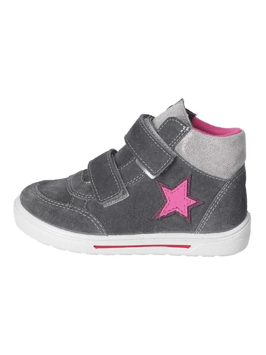 Zdjęcie produktu Ricosta Skórzane sneakersy "Caty-S" w kolorze szarym rozmiar: 26