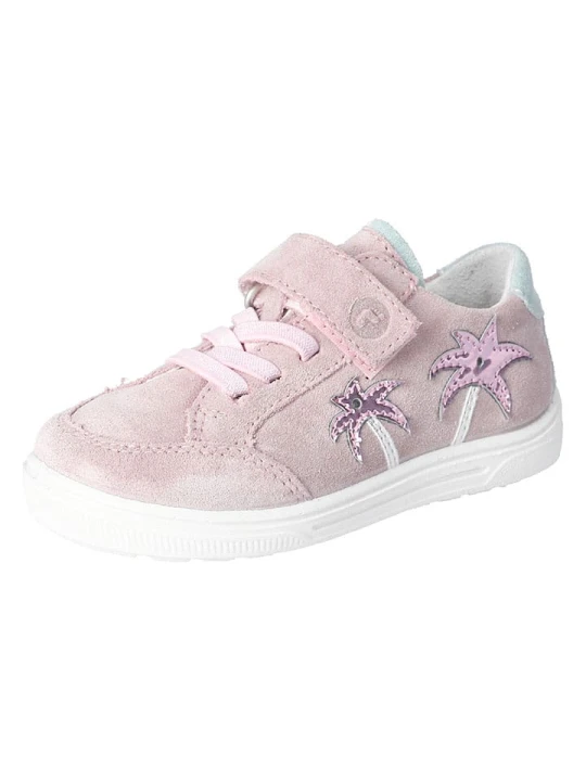 Zdjęcie produktu Ricosta Skórzane sneakersy "Ivy" kolorze jasnoróżowym rozmiar: 27