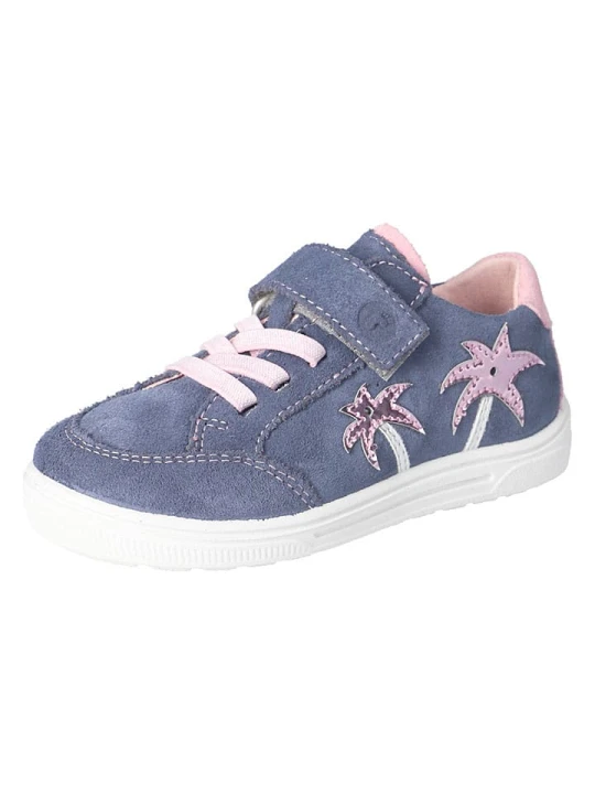Zdjęcie produktu Ricosta Skórzane sneakersy "Ivy" w kolorze niebieskim rozmiar: 27