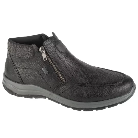 Zdjęcie produktu Rieker Booties 03660-00, Męskie, Czarne, trzewiki, skóra licowa, rozmiar: 42