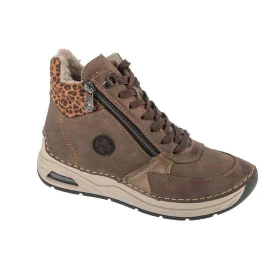 Zdjęcie produktu Rieker Booties 44565-25, Damskie, Brązowe, trzewiki, skóra licowa, rozmiar: 37