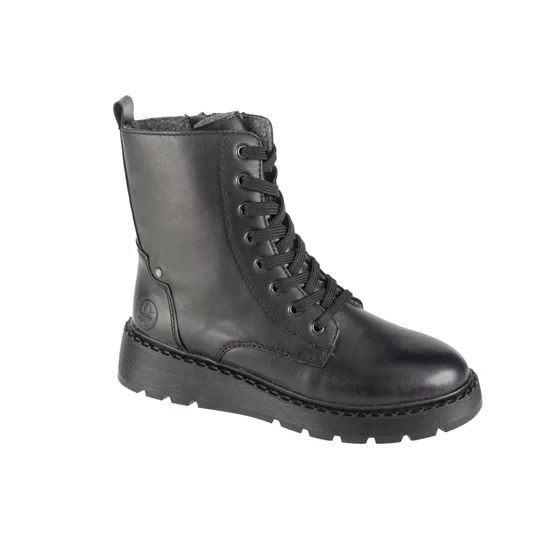 Zdjęcie produktu Rieker Booties 70401-00, Damskie, Czarne, buty zimowe, skóra naturalna, rozmiar: 37